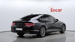 2022 Genesis G80 Gasoline 3.5 Turbo AWD, чёрный — фото 2