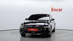 2022 Genesis G80 Gasoline 3.5 Turbo AWD, чёрный — фото 3