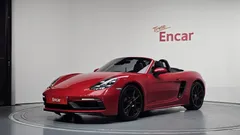2021 Porsche 718 4.0 GTS, красный — фото 1