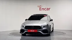 2021 Mercedes-Benz A-Class AMG A45 4MAITC+ Hatchback, серебристый — фото 3