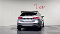 2021 Mercedes-Benz A-Class AMG A45 4MAITC+ Hatchback, серебристый — фото 4