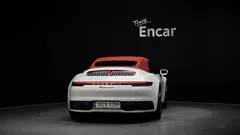 2021 Porsche 911 Carrera 4 Cabriolet, белый — фото 4