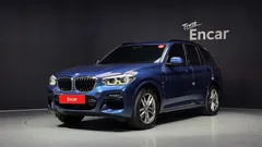 2021 BMW X3 xDrive 20i M Sport, синий — фото 1