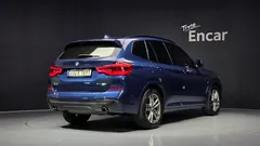 2021 BMW X3 xDrive 20i M Sport, синий — фото 2