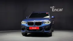 2021 BMW X3 xDrive 20i M Sport, синий — фото 3