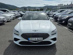 2023 Genesis G70 Gasoline 2.0T 2WD, белый — фото 3