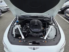 2023 Genesis G70 Gasoline 2.0T 2WD, белый — фото 6
