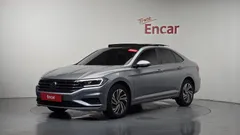 2021 Volkswagen Jetta 1.4 TSI Prestige, серо-серебристый — фото 12