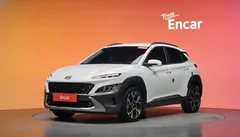 2023 Hyundai Kona Gasoline 1.6 Turbo 2WD, белый — фото 1