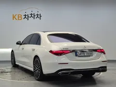 2021 Mercedes-Benz S-Class S500L 4MATIC, белый — фото 2