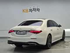 2021 Mercedes-Benz S-Class S500L 4MATIC, белый — фото 3