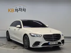 2021 Mercedes-Benz S-Class S500L 4MATIC, белый — фото 4