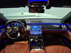 2021 Mercedes-Benz S-Class S500L 4MATIC, белый — фото 14