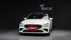 2023 Genesis G70 Gasoline 2.0T 4WD, белый — фото 3