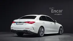 2023 Mercedes-Benz C-Class C300 4MATIC AMG Line, белый — фото 2