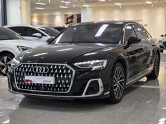 2023 Audi A8 60 TFSI Quattro LWB, чёрный — фото 14