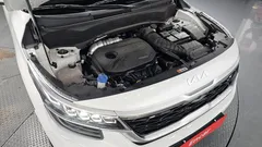 2023 Kia Seltos Gasoline 1.6 Turbo 2WD, белый — фото 6