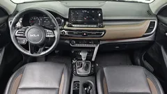 2023 Kia Seltos Gasoline 1.6 Turbo 2WD, белый — фото 7