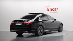 2022 Mercedes-Benz S-Class S580L 4MATIC, чёрный — фото 2