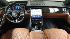 2022 Mercedes-Benz S-Class S580L 4MATIC, чёрный — фото 7