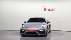 2023 Porsche 718 4.0 GT4, серый — фото 3