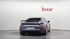 2023 Porsche 718 4.0 GT4, серый — фото 4