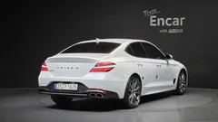 2021 Genesis G70 Gasoline 2.0T 2WD, белый — фото 2