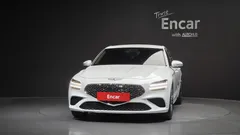 2021 Genesis G70 Gasoline 2.0T 2WD, белый — фото 3