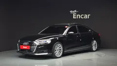 2021 Audi A8 55 TFSI Quattro LWB, чёрный — фото 1