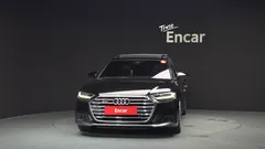 2021 Audi A8 55 TFSI Quattro LWB, чёрный — фото 3