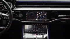 2021 Audi A8 55 TFSI Quattro LWB, чёрный — фото 14