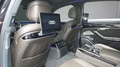 2021 Audi A8 55 TFSI Quattro LWB, чёрный — фото 15