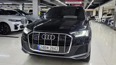 2023 Audi Q7 45 TDI Quattro Premium, чёрный — фото 3