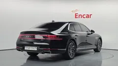 2022 Genesis G90 Gasoline 3.5 Turbo AWD, чёрный — фото 2