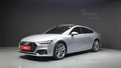 2021 Audi A7 55 TFSI Quattro Premium, серо-серебристый — фото 12