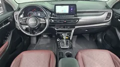 2023 Kia Seltos Gasoline 1.6 Turbo 2WD, белый — фото 7