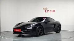 2024 Porsche 718 4.0 GTS, чёрный — фото 1