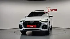 2021 Audi Q5 45 TFSI Quattro Premium, белый — фото 3