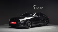 2022 Genesis G70 Gasoline 2.0T 4WD, чёрный — фото 1