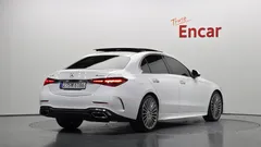 2023 Mercedes-Benz C-Class C300 4MATIC AMG Line, белый — фото 2