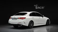 2023 Mercedes-Benz C-Class C300 4MATIC AMG Line, белый — фото 3