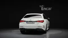 2023 Mercedes-Benz C-Class C300 4MATIC AMG Line, белый — фото 4