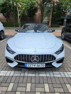 2023 Mercedes-Benz SL-Class AMG SL63 4MATIC+ Performance, белый — фото 3