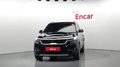 2022 Kia Seltos Gasoline 1.6 Turbo 2WD, чёрный — фото 3