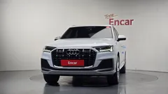 2022 Audi Q7 45 TDI Quattro Premium, белый — фото 3
