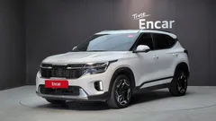 2023 Kia Seltos Gasoline 2.0 2WD, белый — фото 1