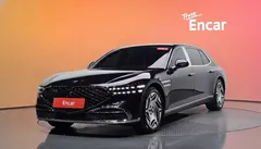 2022 Genesis G90 Gasoline 3.5 Turbo e-S/C AWD LWB, чёрный — фото 1