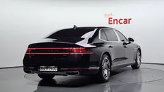 2022 Genesis G90 Gasoline 3.5 Turbo e-S/C AWD LWB, чёрный — фото 2