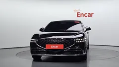 2022 Genesis G90 Gasoline 3.5 Turbo e-S/C AWD LWB, чёрный — фото 3