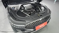 2022 Genesis G90 Gasoline 3.5 Turbo e-S/C AWD LWB, чёрный — фото 6